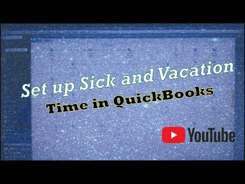 How to Set up Sick and Vacation Time in QuickBooks