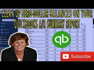 Clean up Zero Dollar Balances