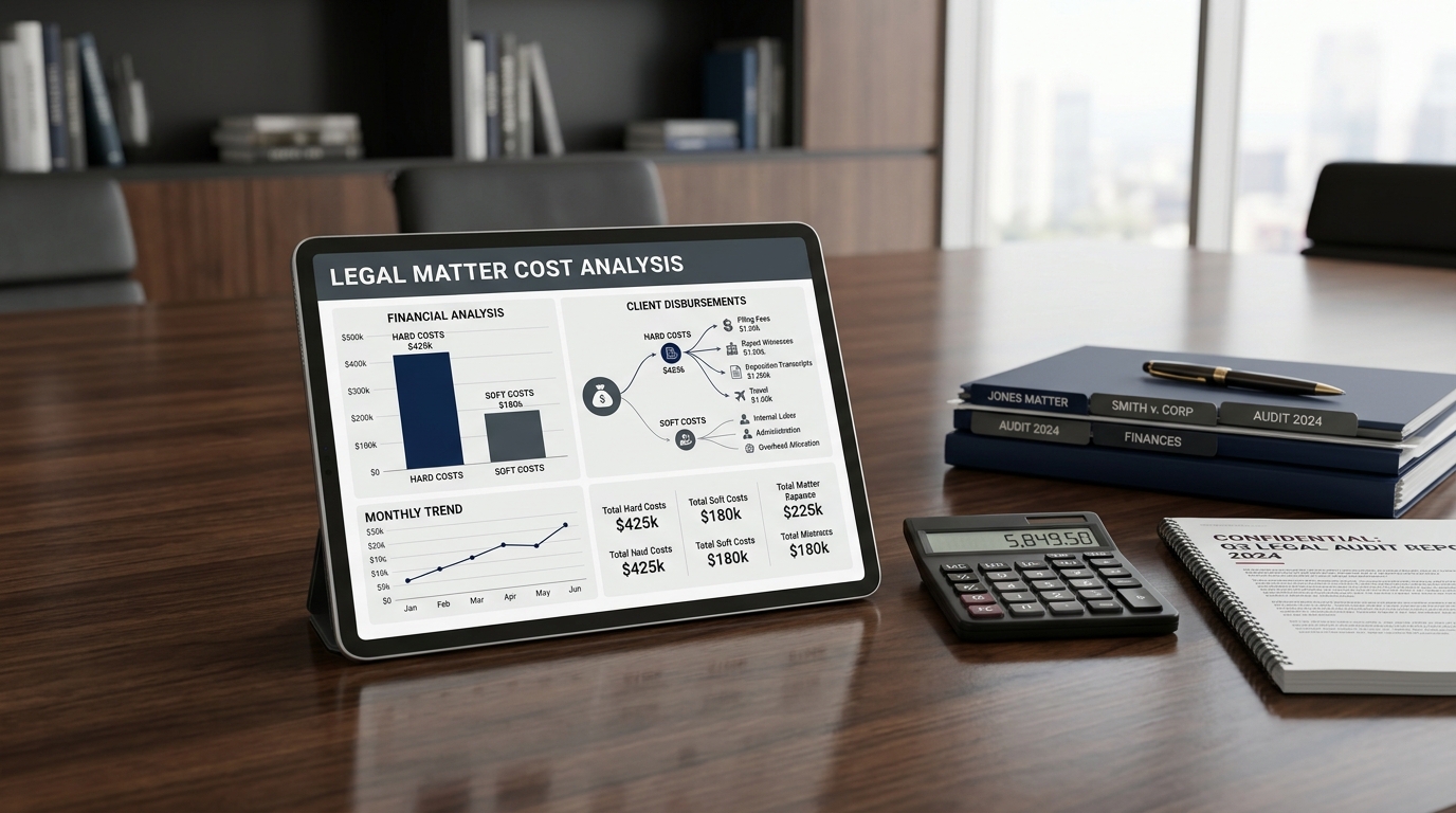 Advanced client costs in QuickBooks hard vs soft costs comparison